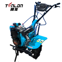 Motoculteur diesel 1050 mm de largeur avec boîte de vitesses 2,5 L pour le désherbage des vergers, exploitation agricole moyenne, Vietnam, Philippines