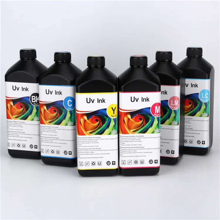 Tinta UV de excelente calidad para Epson, tinta anti UV