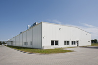 Nave Industrial Prefabricada de Acero de Gran Envergadura, Construcción Duradera para Fábrica o Planta