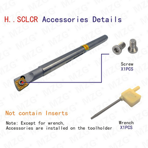 Maifix sclcr tốc độ cao thép kim loại <span class=keywords><strong>HSS</strong></span> Cutter <span class=keywords><strong>Lathe</strong></span> Carbide Công cụ Cắt nhàm chán Bar nội bộ chuyển toolholders - Product Image 6