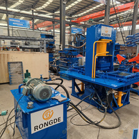 Máquina Automática para Fabricar Ladrillos de Plástico Reciclado para la Producción de Baldosas y Bloques - para Hormigón de Arena y Cemento