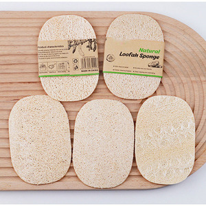 Esun-Éponges à récurer en luffa naturelles biodégradables pour la cuisine et la déchirure Tampons à récurer anti-rayures pour lave-vaisselle - Product Image 2