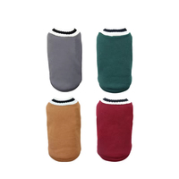 SinSky Offre Spéciale adorable petit chien à capuche vêtements tricoté gilet décontracté col en v collège Style gilet mignon chien vêtements