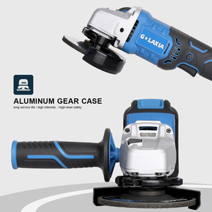 Outils électriques au lithium brossé <span class=keywords><strong>sans</strong></span> <span class=keywords><strong>fil</strong></span> 20V <span class=keywords><strong>meuleuse</strong></span> d'angle 115mm <span class=keywords><strong>batterie</strong></span> 4.0Ah <span class=keywords><strong>et</strong></span> <span class=keywords><strong>chargeur</strong></span> 4A inclus - Product Image 5
