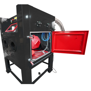 2 in 1 Automatic Sand Blasting Machine with Turntable and Tumble Basket - Product Image 6