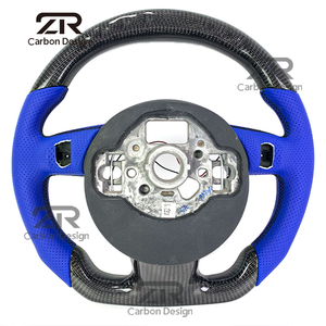 Volant en fibre de carbone avec affichage LED du régime moteur, personnalisé pour Audi RS3 RS4 S3 S5 RS6 <span class=keywords><strong>RS7</strong></span> TT TTRS A3 A4 A5 A6 A7 A8 TT TTRS - Product Image 4