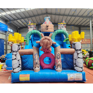 Toboggan aquatique gonflable commercial <span class=keywords><strong>pas</strong></span> <span class=keywords><strong>cher</strong></span> pour adultes, château gonflable à thème aquatique, trampoline gonflable <span class=keywords><strong>avec</strong></span> <span class=keywords><strong>piscine</strong></span> pour enfants - Product Image 3