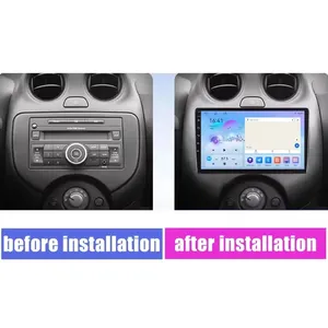 Car Radio <strong>Android</strong> for Nissan March MICRA 2010 -2013 Carplay Multimedia Player 2din Stereo Autoaudio Head Unit 9'' Navigation GPS - Product Image 3