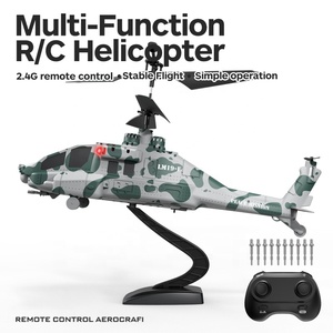 Hélicoptère militaire DWI 2.4Ghz RC avec mode de tir Altitude Hold télécommande <span class=keywords><strong>avion</strong></span> <span class=keywords><strong>avion</strong></span> jouets pour enfants et débutants - Product Image 2