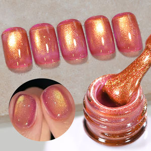 BORN PRETTY Esmalte de <span class=keywords><strong>Uñas</strong></span> de <span class=keywords><strong>Gel</strong></span> Magnético de Gato de Color Estrella, Brillo de Luz <span class=keywords><strong>Azul</strong></span> y Roja, Semipermanente Soak Off UV, No TPO, 10ml - Product Image 5