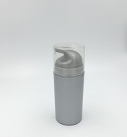 Botol Pompa Kosmetik Silinder PP 50ML dengan Desain Cetak Layar Warna Kustom, Pompa Semprot & Tutup Mudah Dibuka