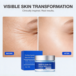 Crème pour le visage Snap 8 GHK CU Matrixyl 3000 sans parfum contenant du panthénol et de l'hyaluronate de sodium, hydratation longue durée - Product Image 5