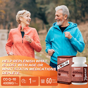 Cápsulas de COQ-10 Certificadas para la Salud del Corazón, Promueven la Energía y la Resistencia, Mejor Absorción, Muestra Gratis, Personalizable, Compatible con OEM/ODM - Product Image 2