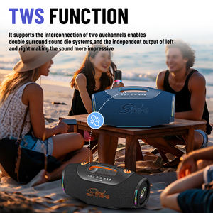 Altavoz Bluetooth SING-E CQS-S666 de 5 Altavoces y Subwoofer de 8 Pulgadas con Micrófono Inalámbrico para <span class=keywords><strong>Karaoke</strong></span> en Casa y Uso en Exteriores - Product Image 5