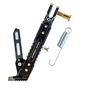 Béquille latérale de moto Qiangye en alliage d'aluminium réglable, universelle, usinée CNC - Product Image 3