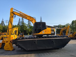 Excavadora Komatsu Usada PC240, Komatsu Pc200/240/450, Barcaza de Pontones, Tren de Rodaje Anfibio para Excavadora Hitachi - Product Image 2