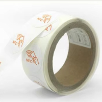 Étiquette RFID UHF 213 haute performance, lavable, résistante à l'humidité, puce durable, 13,56 MHz, pour la chaîne d'approvisionnement des vêtements, Syncode