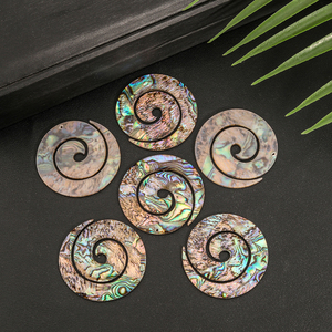 Dijes de Samoa con Diseño de Olas de Playa de Verano para la Fabricación de Joyas y Accesorios de Bricolaje - Product Image 3