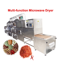 Séchoir à micro-ondes continu pour curcuma, piment rouge, poivre, paprika et épices – Machine de séchage à bande micro-ondes