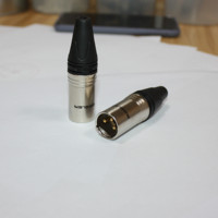 Câble audio XLR auxiliaire de haute qualité, connecteur mâle avec fiche nickelée, cuivre pur OFC, connecteur de microphone DMX 3 broches NC3MXX