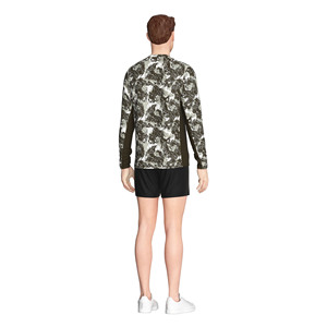 Chemises de performance à ventilation latérale pour hommes, séchage rapide, respirantes, maille latérale non restrictive pour la pêche à la truite - Product Image 4