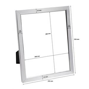 Modern <b>A2</b> Photo <b>Frame</b> Polished Metal Alloy and Aluminium Square Shape for Home Decor and Poster Display - Product Image 2