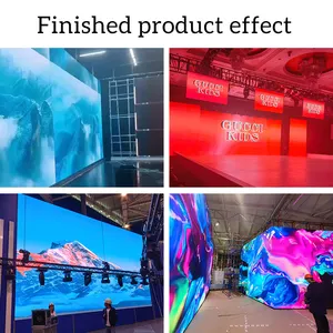 High Quality Supermarket Indoor Outdoor LED Video Wall 600x337.5mm P1.25 LED Display Rental LED Display Screen