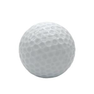 Balles de golf d'entraînement en Surlyn personnalisées avec logo, deux pièces, 85-90% d'élasticité, 392 fossettes, durables, poids 45g, emballage en boîte couleur - Product Image 5