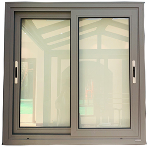 Nhà Cung Cấp Cửa Sổ Thiết Kế Vỉ Nướng Kim Loại Sắt Hiện Đại Bán Sỉ Cửa Sổ Trượt Nhôm - Product Image 1