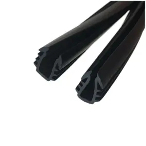 U Channel Car Door Window Edge Guard Rubber Sealing Strip Weatherstrip Glass Edge Trim