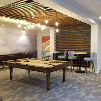 Table de billard multifonctionnelle 3 en 1 de luxe pour la maison, avec plateau de tennis de table, table de billard de qualité tournoi, plateau en ardoise