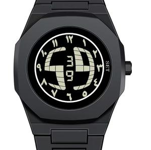 सबसे ज्यादा बिकने वाली 2025 अरबिक पुरुषों की घड़ी हाई-एंड आकर्षण घड़ी यूनिसेक्स वाटरप्रूफ 300 बार क्वार्ट्ज आंदोलन 20 मिमी ग्लास चमकदार पॉइंटर - Product Image 2