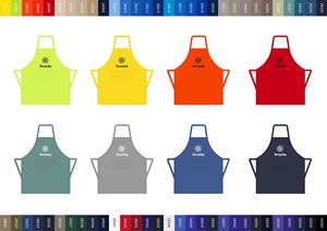 Ý Tưởng Quà Tặng Unisex Có Thể Điều Chỉnh Bông Tạp Dề Với Biểu Tượng Tùy Chỉnh Cho Nail Techs Salon Cắt Tóc Làm Việc BBQ Nhà Bếp Waitress-Nhà Máy Tùy Chỉnh - Product Image 4