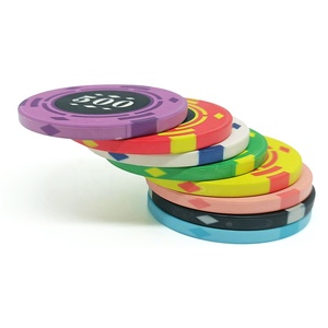 Fichas <span class=keywords><strong>de</strong></span> Póker <span class=keywords><strong>de</strong></span> Cerámica Kaile <span class=keywords><strong>de</strong></span> 39 mm y 10 g con Diferentes Valores y Logotipo Personalizado Según Sus Necesidades para <span class=keywords><strong>Juegos</strong></span> <span class=keywords><strong>de</strong></span> Mesa <span class=keywords><strong>de</strong></span> <span class=keywords><strong>Casino</strong></span> - Product Image 4