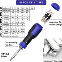 Juego de Destornilladores para Reparación Electrónica del Hogar de 190 Piezas, Mango de Plástico, Kit de Herramientas OEM para Reparación de Teléfonos Móviles, Computadoras, Juguetes y Gafas