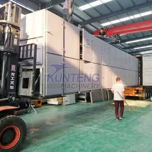 Kömür ısıtma ekstra büyük örgü kemer kenevir kurutma çiçek kurutucu kurutucu endüstriyel kenevir kurutma fırını bırakır - Product Image 6