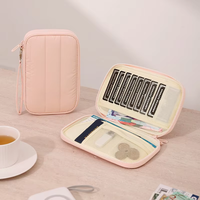 Porta Pasaportes y Tarjetas, Estuche para Documentos de Viaje, Monedero, para Viajes de Negocios