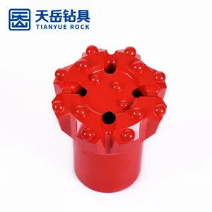 T38 Top Hammer Thread Button Bits Bench Long Hole Drilling Equipment