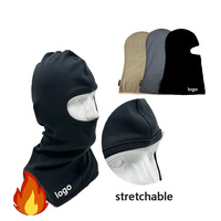 FR arc flash cagoule noir Logo personnalisé pompier casque de soudage doublure casque de moto cagoule intégrale protection de la tête