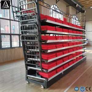 Sân vận động linh hoạt chỗ ngồi giải pháp thể thao phức tạp Kính thiên văn tribunes phòng tập thể dục sân bóng rổ có thể thu vào khán đài khán đài - Product Image 3