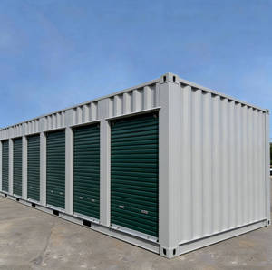 Conteneurs modulaires de stockage autoportants basés sur des conteneurs maritimes High Cube de 20 et 40 pieds, Boîtes de stockage autoportantes, Pods mobiles - Product Image 1