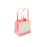 Sac cadeau classique personnalisé avec logo imprimé, poignée, en carton écologique recyclable pour emballage de bougies, finition plastifiée