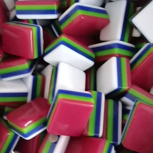 Juego de Mahjong Americano Personalizado – 160 Fichas en Colores Acrílicos Personalizados para Jugadores de NMJL - Product Image 1