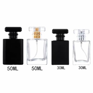 Hot Selling 50ml Square Perfume Glass Bottles Matte Cosmetic Serum <b>Pump</b> Sprayer Bottle for Skin Care Packaging Wholesale - Product Image 6