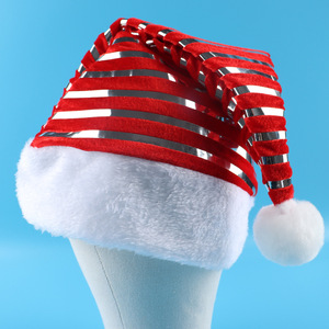 Chapeau de Noël en velours doré lustré <span class=keywords><strong>SANGOR</strong></span> marque 30x41cm accessoire chaud et accessoire de scène cadeau de Noël - Product Image 4