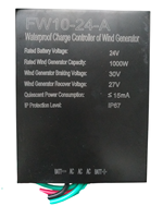 Contrôleur éolien PMG 450W-2000W 12/24/48V à faible coût, boîtier robuste, utilisation simple