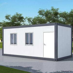 Maison en conteneur en acier HuiXiang, grandes fenêtres en verre, cabine modulaire préfabriquée, maison de vie en plein air - Product Image 5