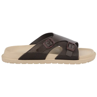 Semelle confortable hommes pantoufles haute qualité été chaussures plates concepteur diapositives hommes durables sandales légères