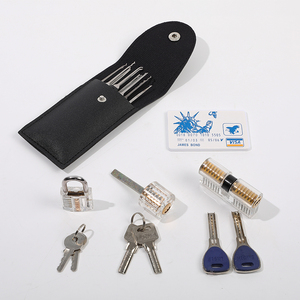 Chất lượng cao Reclosable khóa Pick Key bền và không thấm nước với da trong suốt túi công cụ cho ổ khóa - Product Image 5