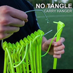 Thang Phẳng Tùy Chỉnh Thương Mại Có Thể Điều Chỉnh Thang Tập Tốc Độ Thang Nhanh Nhẹn Cao Su Không Rối Kèm Túi Xách - Product Image 5